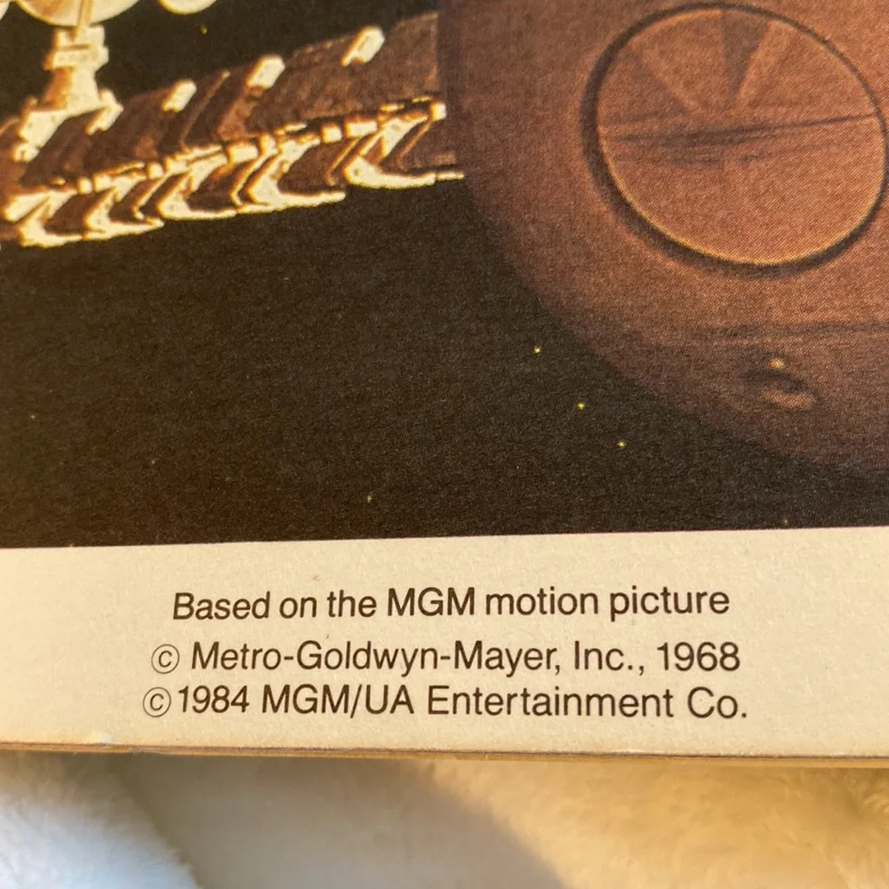 Vintage 2001 A SPACE ODYSSEY - CHILDREN’S KID STUFF BOOK / RECORD # DBR-250 1984 - Picture 7 of 9